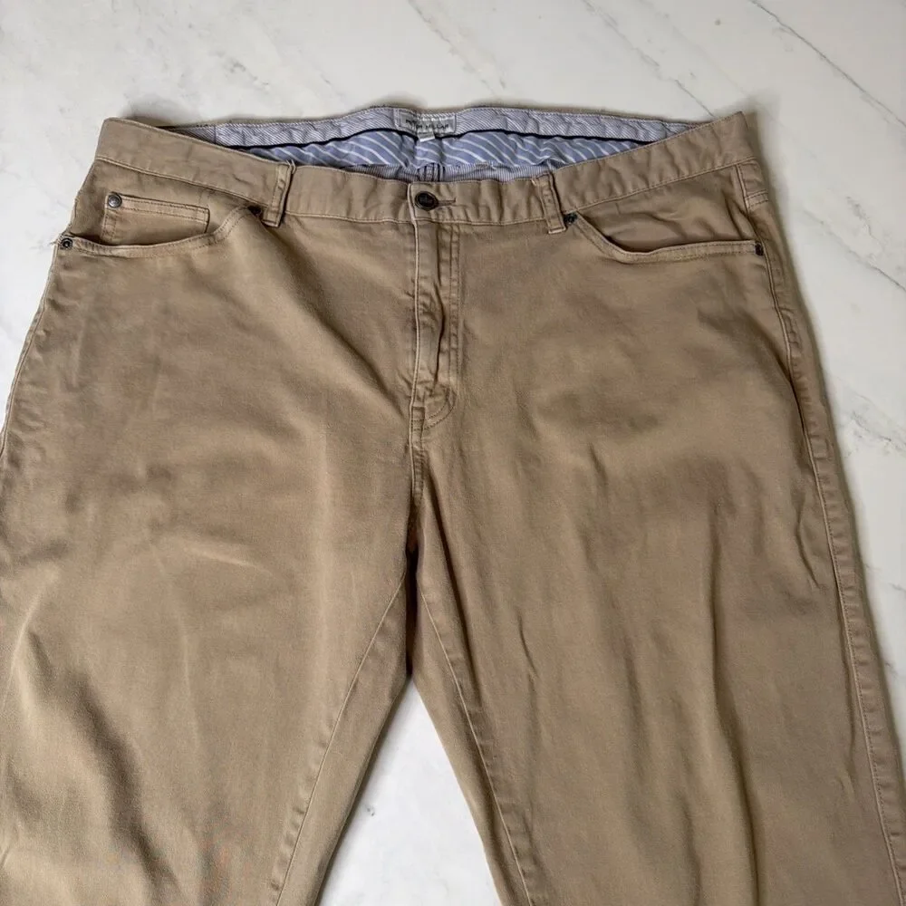 Peter Millar Ultimate Sateen 5-Pocket Pants 40 Old Money Golf Business Casual